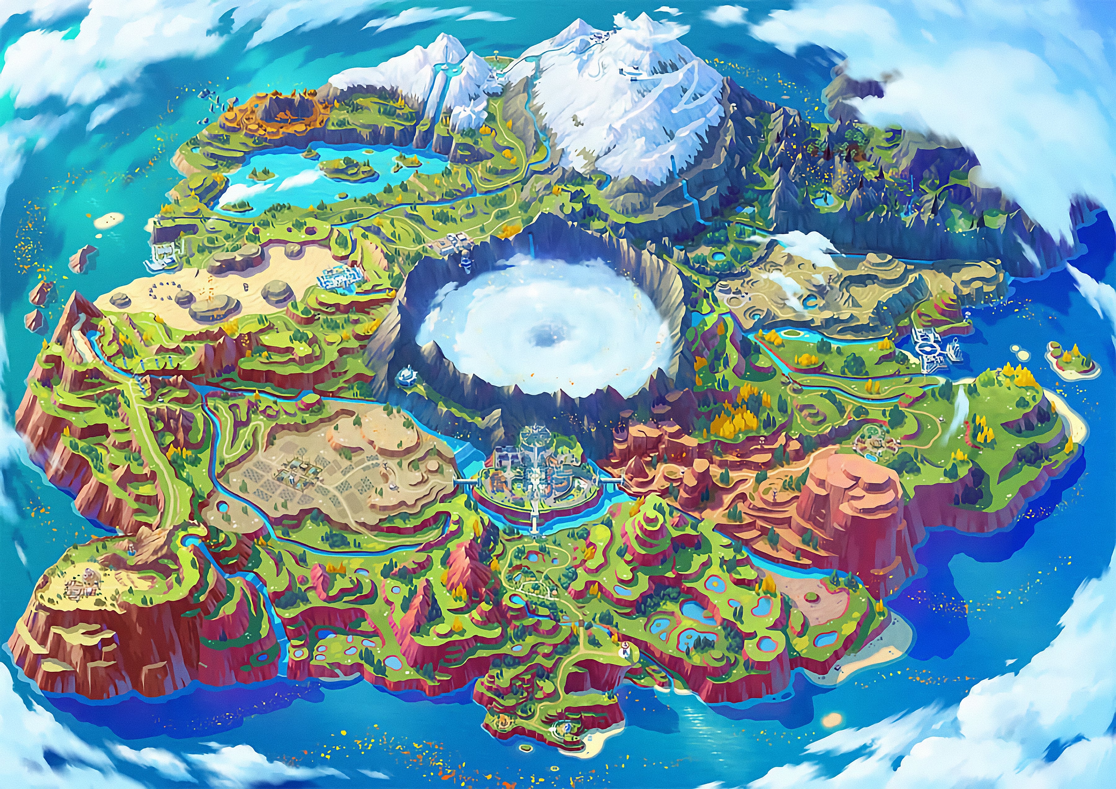 Pokemon Map Background